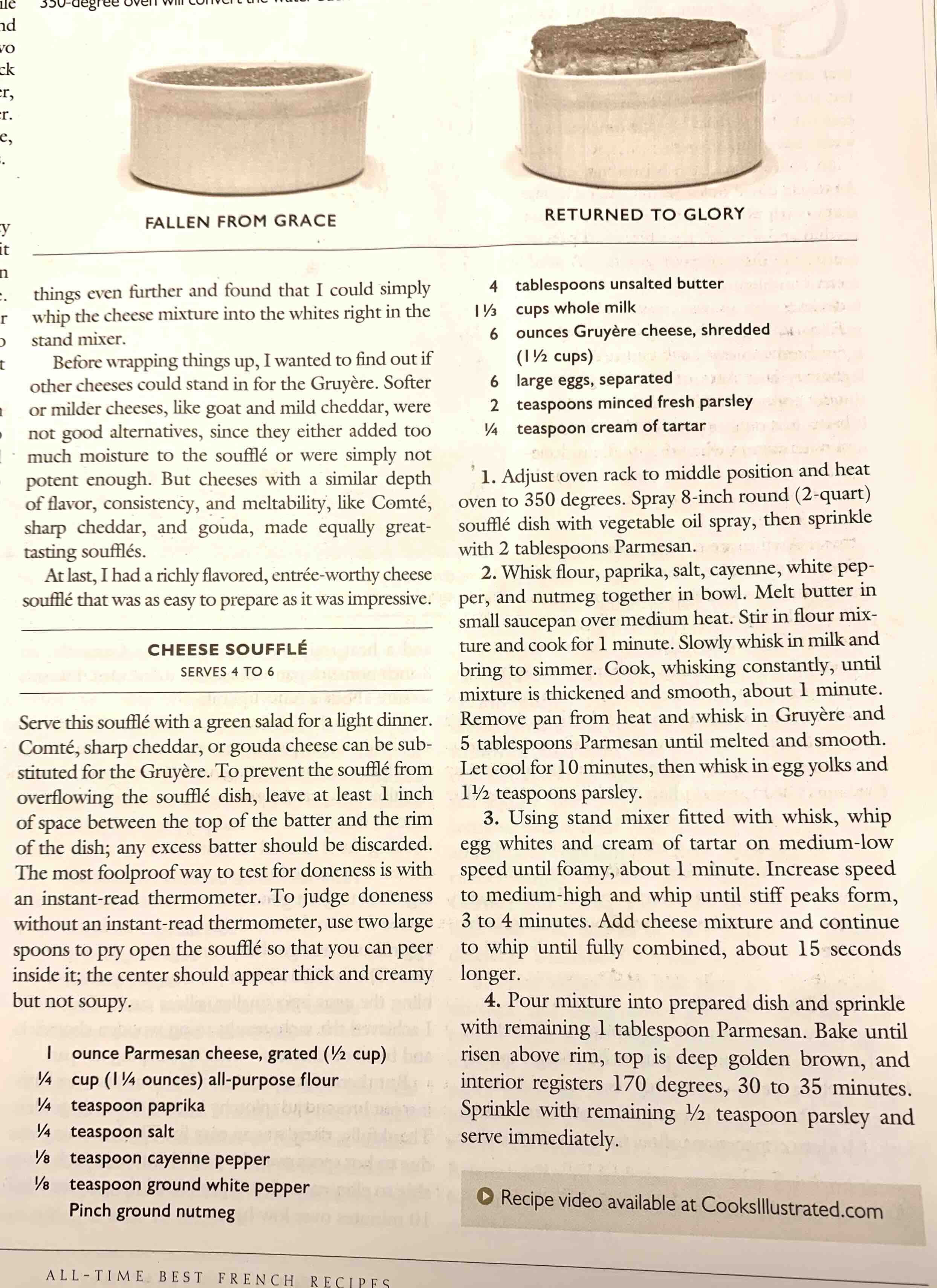Image of Cheese Soufflé recipe