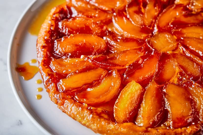 A dish of Tarte Tatin