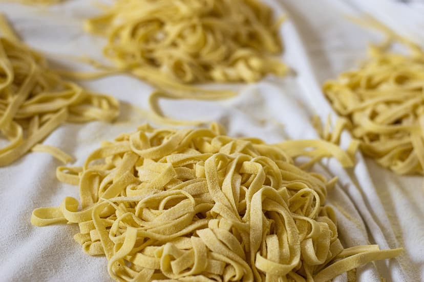 A dish of Fresh Pasta