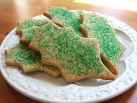 A dish of Anise Cookies