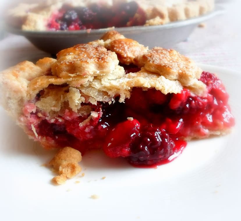 A dish of Bumbleberry Pie