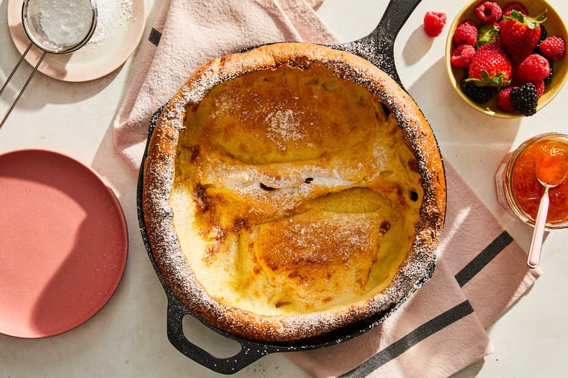 A dish of Dutch Baby