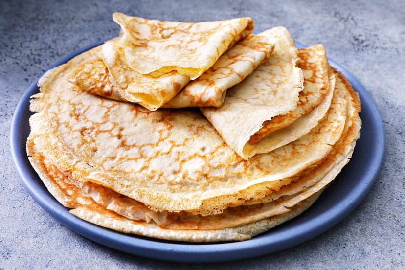 A dish of Crepes
